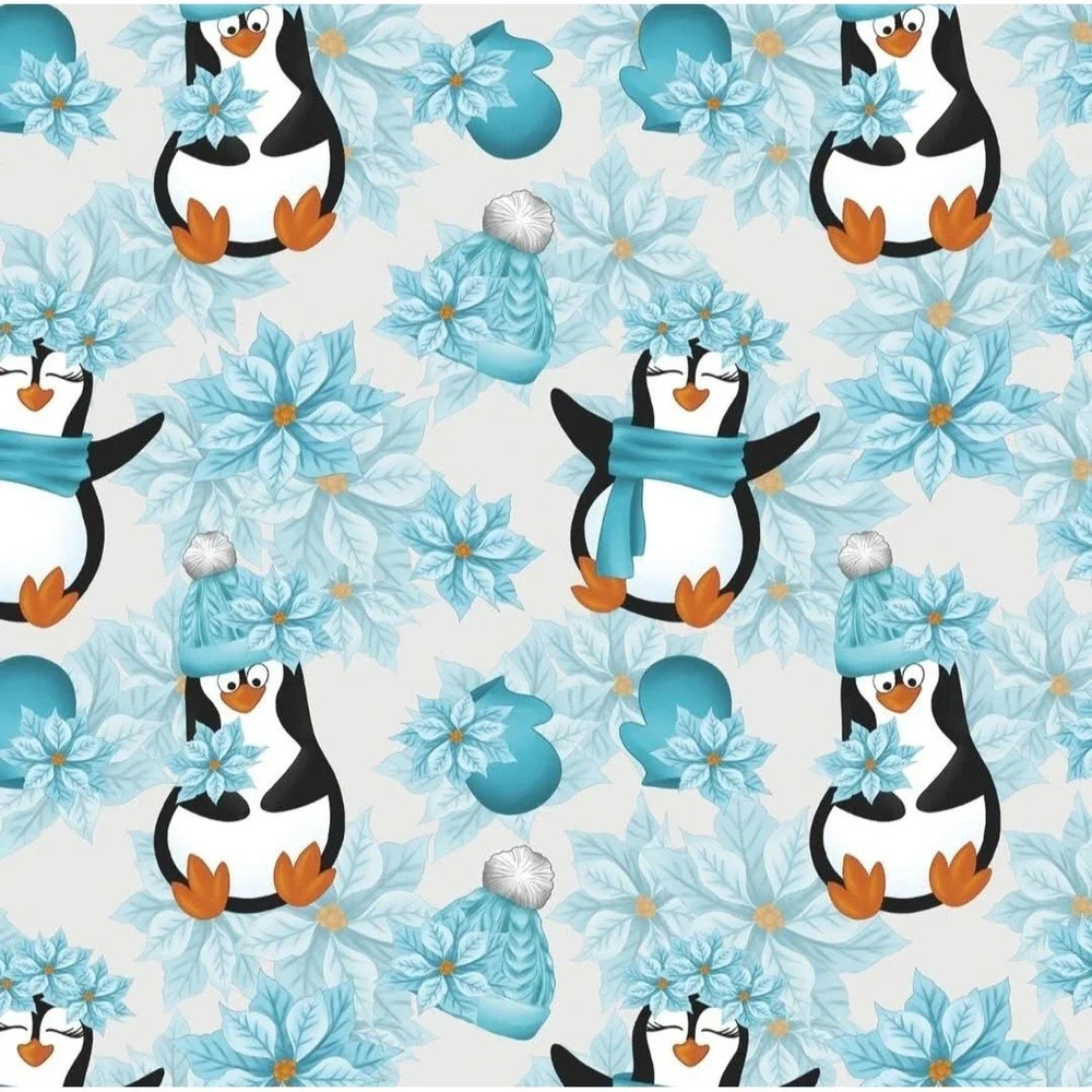 Pete And Lucy Playful‎ Penquin Minky Blanket NWT